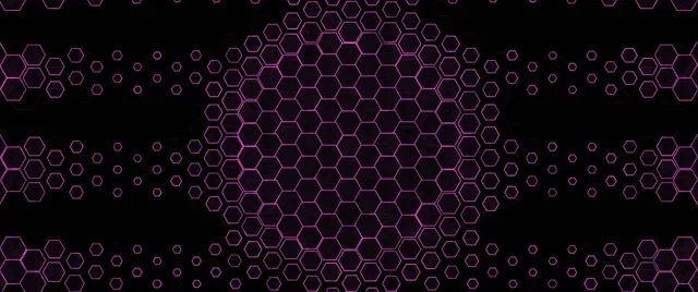 2.39:1 Cinemascope 60fps Screensaver Neon Tunnel Motion Background Purple