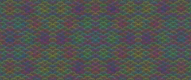 2.39:1 Cinemascope 60fps Screensaver Neon Tunnel Motion Background Vibrant