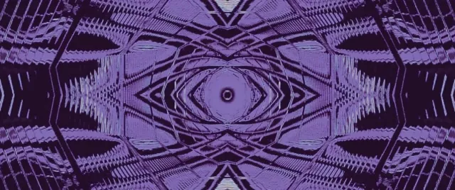 2.39:1 Cinemascope 60fps screensaver neon tunnel purple diamond vortex vj