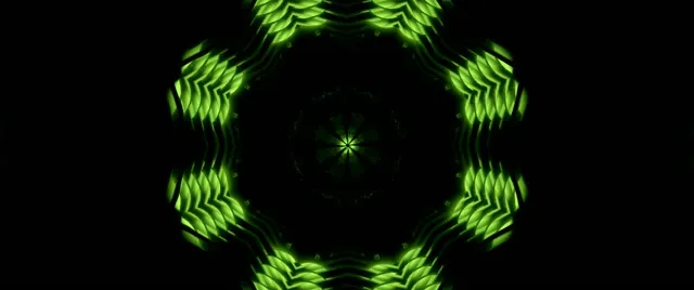 2.39:1 Cinemascope 60fps Screensaver Neon Tunnel VJ Loop Bright Glow