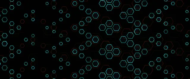 2.39:1 Cinemascope 60fps Screensaver Neon Tunnel VJ Loop Dark Cyan