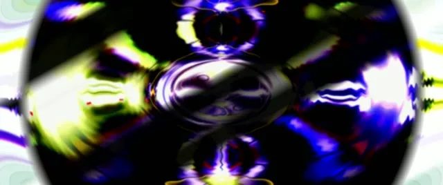 2.39:1 Cinemascope 60fps Screensaver Neon Tunnel VJ Loop Glow