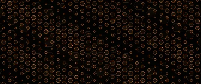 2.39:1 Cinemascope 60fps Screensaver Neon Tunnel VJ Loop Orange Abstract Shapes