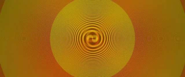 2.39:1 Cinemascope 60fps Spiral Vortex Screensaver VJ Background for Edits