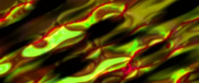 2.39:1 Movie 60fps Neon Tunnel Screensaver - Vibrant Tunnel Rush Animation