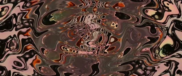 2.39:1 Scope 60fps Neon Tunnel Screensaver - Spiraling Rainbow Tunnel Veejay Loop