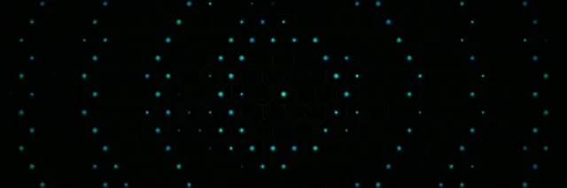 3:1 Triple Wide | 60fps Cyan Particle Network VJ Screensaver Loop