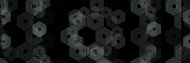 3:1 Triple Wide | 60fps Hexagon Motion Background Screensaver VJ Broadcast Loop