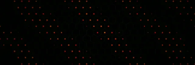 3:1 Triple Wide 60fps Red Particle Grid Network Screensaver Motion Background