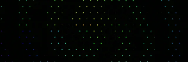 3:1 Triple Wide | Abstract Particles 60fps VJ Screensaver Motion Loop