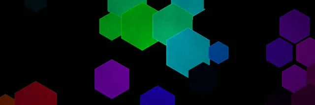 3:1 Triple Wide Hexagon 60fps Screensaver | Colorful Animated Motion Background