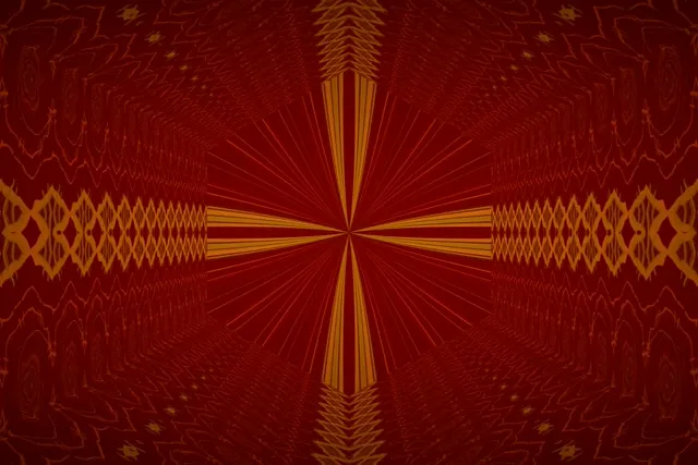 3:2 Landscape 60fps Screensaver Neon Tunnel Rainbow Beam Convergence Loops Video