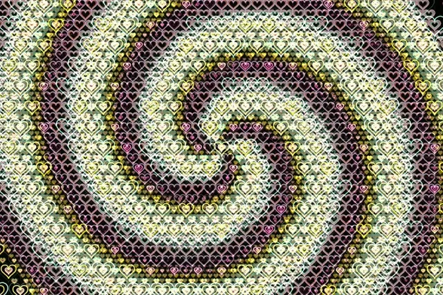 3:2 Surface 60fps Elegant Heart Pattern Live Wallpaper Screensaver 60fps