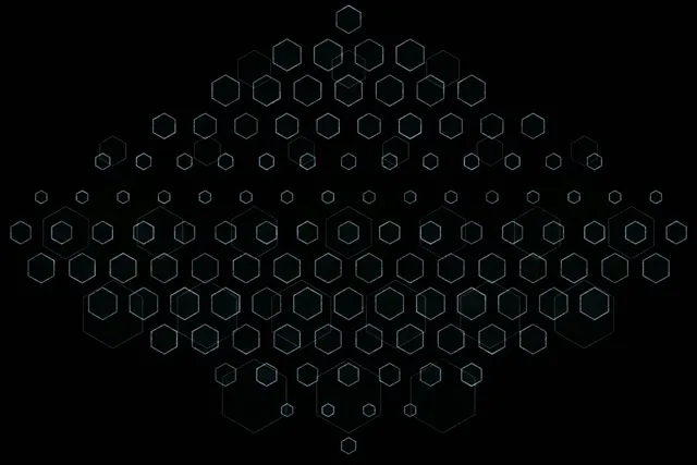 3:2 Surface 60fps neon tunnel screensaver - geometric hexagon motion background