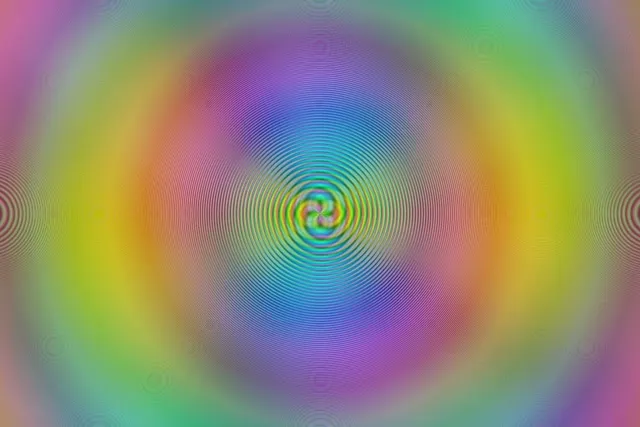 3:2 Surface | 60FPS Rotating Purple Chartreuse Concentric Screensaver Live Wallpaper