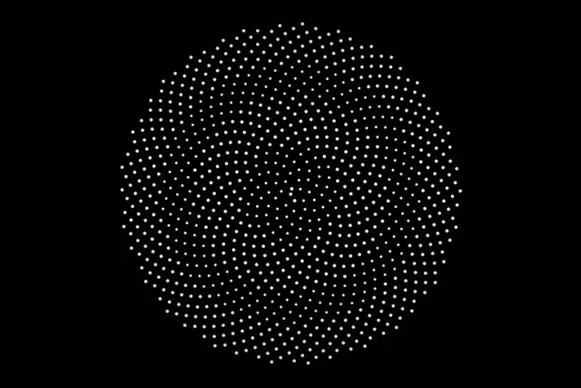 3:2 Surface | 60fps Screensaver - Animated Glowing Sphere Loop