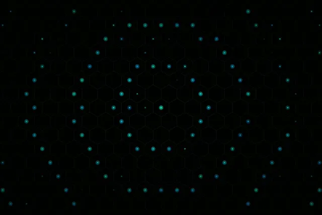 3:2 Surface | Dark Network Nodes 60fps Screensaver Motion Background