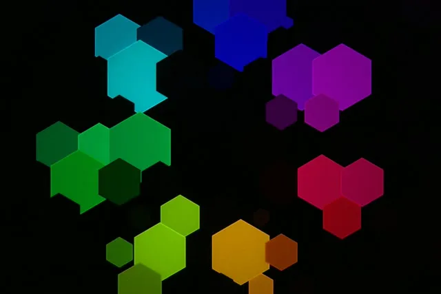 3:2 Surface | Hex Shapes Motion 60fps Live Wallpaper Screensaver