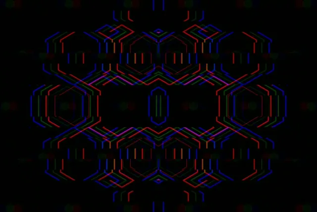 3:2 Surface | Neon Geometric Lines 60fps Screensaver Motion