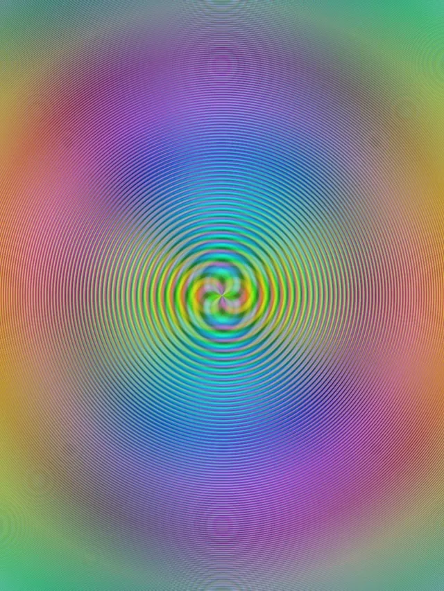 3:4 iPad Portrait | 60FPS Rippling Pink Turquoise Mandala Screensaver Motion Background