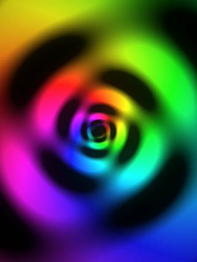 3:4 iPad Portrait | 60fps Screensaver | Colorful Spiral Vortex Motion Loop
