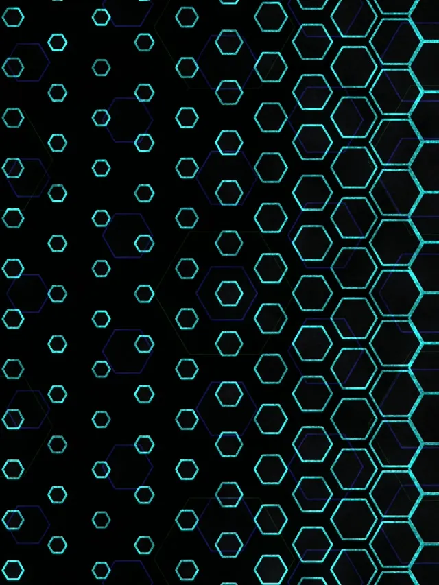 3:4 iPad Portrait 60fps Screensaver Neon Tunnel VJ Animation Turquoise