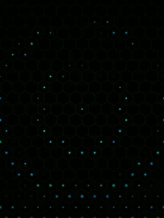 3:4 iPad Portrait | Cyan Glowing Particles 60fps Screensaver Live Wallpaper