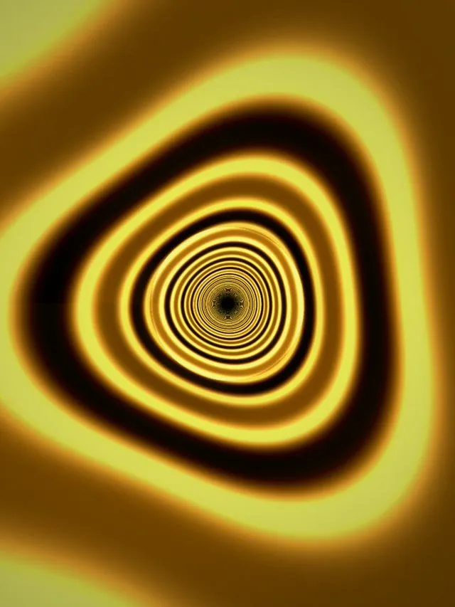 3:4 iPad Portrait | Golden Swirl 60fps Screensaver Live Wallpaper