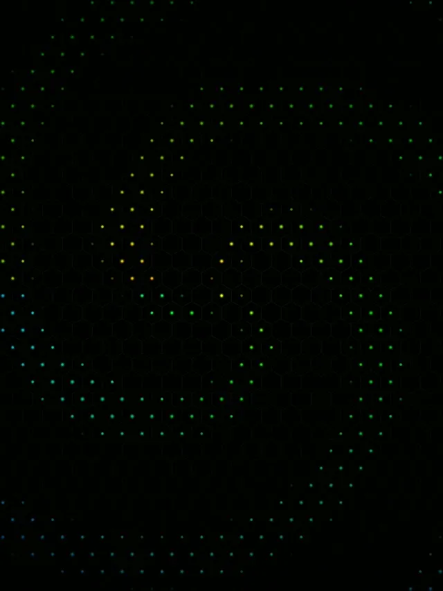 3:4 iPad Portrait | Particles Glow Network 60fps Screensaver Wallpaper