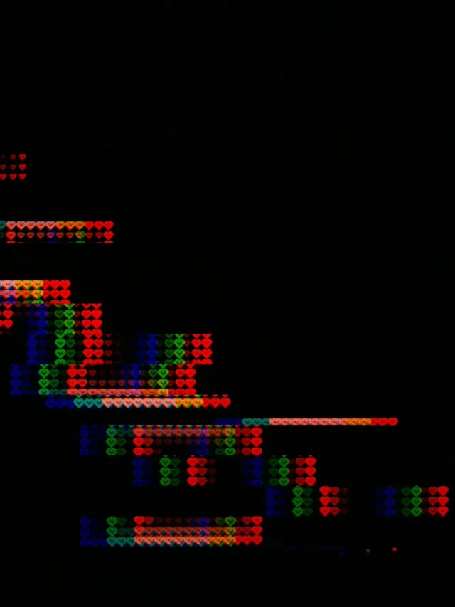 3:4 iPad Portrait Pixel Data Visualization 60fps Live Screensaver Motion