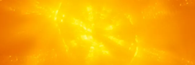 3:1 Extra Wide 60fps Screensaver Neon Tunnel Golden Luminous Particles Video loops