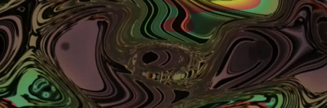 3:1 Extreme 60fps Screensaver Neon Tunnel Warping Neon Silk Ribbons Vj Content