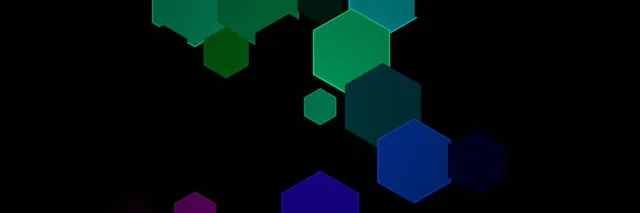 3:1 Triple Wide 60fps Hexagon Screensaver | Neon Live Wallpaper