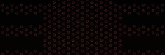 3:1 Triple Wide 60FPS Honeycomb Hexagon Screensaver | Motion Background VJ Neon