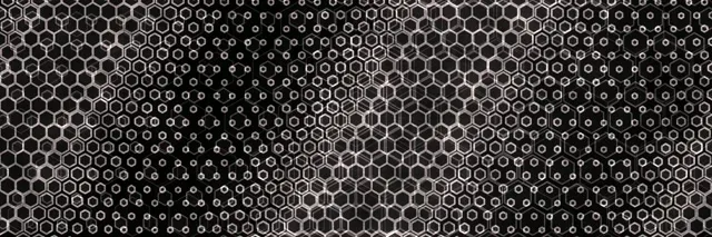 3:1 Triple Wide 60FPS Kaleidoscope Hexagon Screensaver Motion BG