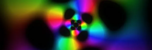 3:1 Triple Wide 60fps Kaleidoscope Screensaver VJ Loop Neon Vibrant Hex