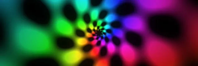 3:1 Triple Wide | 60fps Neon Spiral Screensaver Live Wallpaper Rainbow Vortex