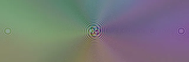 3:1 Triple Wide | 60fps Screensaver - Hypnotic Cyan Pink Spiral Animation