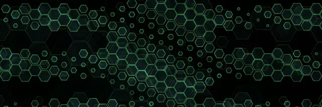 3:1 Triple Wide 60fps Screensaver Neon Tunnel Background for Edits Green