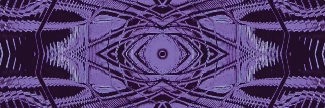 3:1 Triple Wide 60fps screensaver neon tunnel fractal kaleidoscope vj loop