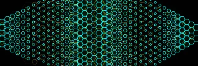 3:1 Triple Wide 60fps screensaver neon tunnel live wallpaper turquoise geo