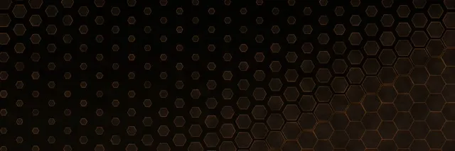 3:1 Triple Wide 60fps Screensaver Neon Tunnel Motion Background Brown Hex