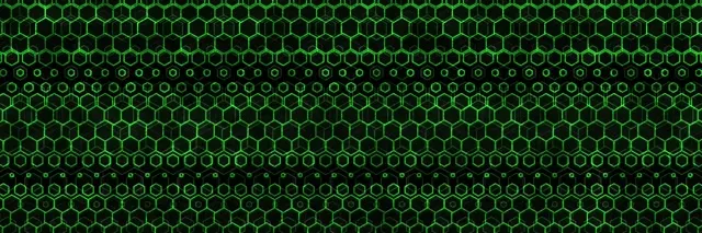 3:1 Triple Wide 60fps Screensaver Neon Tunnel Motion Background Neon Green Hex