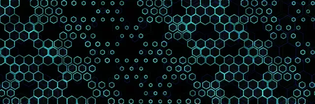 3:1 Triple Wide 60fps Screensaver Neon Tunnel VJ Animation Cyan Cells
