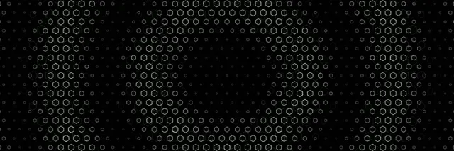 3:1 Triple Wide 60fps Screensaver Neon Tunnel VJ Animation Gray Hexagons