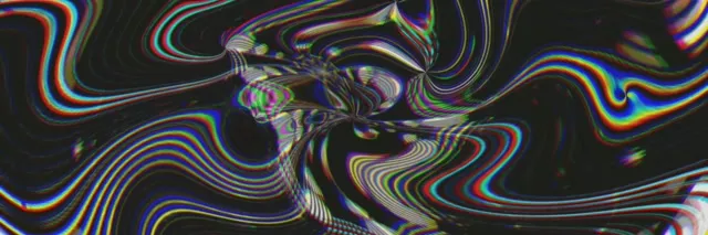 3:1 Triple Wide Neon Tunnel Vj Loop 60fps Screensaver Psychedelic Swirls