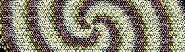32:9 Super Ultrawide 60fps Elegant Heart Motion VJ Loop Screensaver