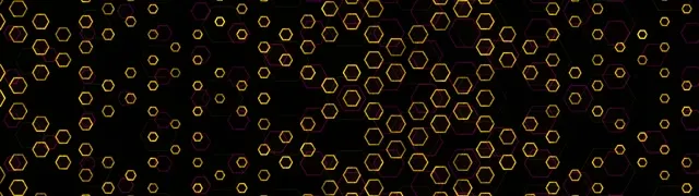 32:9 Super Ultrawide 60FPS Golden Hexagon Kaleidoscope Screensaver VJ Loop