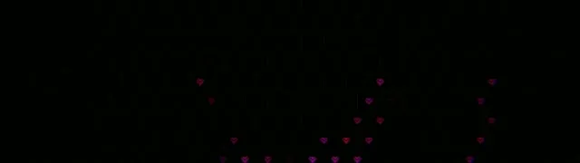 32:9 Super Ultrawide | 60fps Pink Hearts Cascade VJ Loop Screensaver