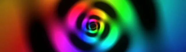 32:9 Super Ultrawide | 60fps Screensaver | Colorful Spiral Vortex Motion